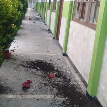 SMK Izzata Depok Rusak Diserang, Diduga Imbas Tawuran Pelajar