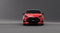 Toyota mengklaim konsep desain Yaris ini lebih berani, cepat dan cantik. Mobil ini menggambarkan konsep berlari dengan akselerasi lincah seperti sebuah peluru.