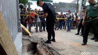 Temuan itu lalu dilaporkan ke Tim Jibom Gegana Sat Brimob Polda DIY untuk mengantisipasi hal-hal yang tidak diinginkan. Hendro menerangkan langkah aparat ini mengacu pada standar operasional prosedur.