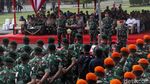 TNI-Polri Gelar Apel Pengamanan Pelantikan Presiden