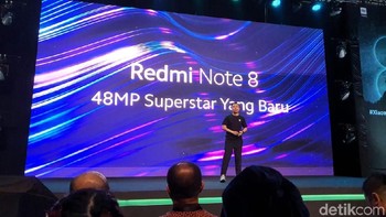 Redmi Note 8 mengunggulkan kamera 48 megapixel. Foto: Adi Fida Rahman/detikinet