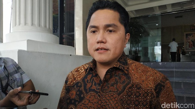 Soal Kabinet Jokowi, Erick Thohir: Semoga Mereka yang Berkeringat Terpilih