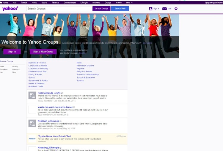 Yahoo Groups