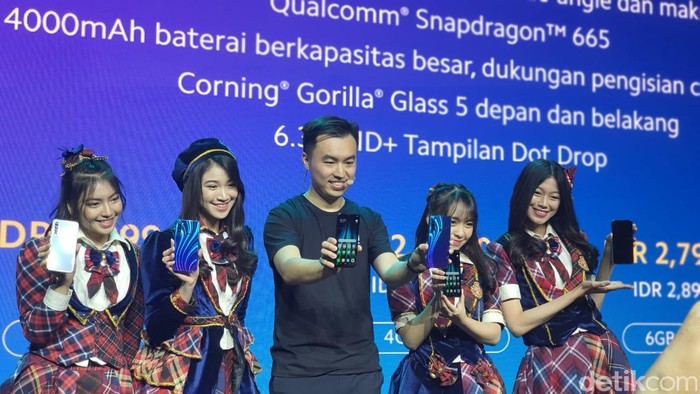 Peluncuran Redmi Note 8. Foto: Adi Fida Rahman/detikinet Peluncuran Redmi Note 8. Foto: Adi Fida Rahman/detikinet