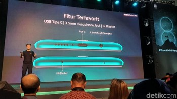 Ponsel ini dibekali teknologi liquid cooling chamber untuk membuatnya tetap adem saat bermain game. Baterainya berkapasitas 4.500 mAh dengan pengisian cepat 18W. Redmi Note 8 punya sensor sidik jari di belakang. Tersedia pula audio jack standar 3,5 mm, infrared, USB Type C, Bluetooth 5.0 dan NFC. Foto: Adi Fida Rahman/detikinet