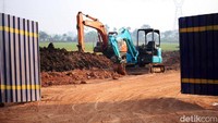 Pembangunan Jalan Lingkar Majalaya, Kabupaten Bandung tahap II mulai dikerjakan.