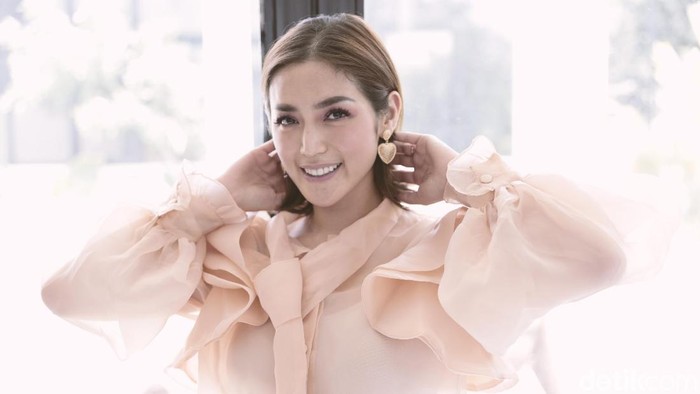 Jessica Iskandar saat ditemui di kediamannya.