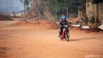 Waduh! Pembangunan Jalan Lingkar Majalaya Gusur Lahan Pertanian