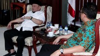 Menurut Irman, kedatangannya tersebut merupakan bentuk silatuhrahmi sebagai mantan ketua DPD RI.