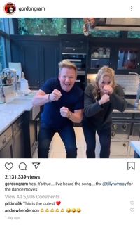 Lihat Gordon Ramsay Joget TikTok dengan Lagu Berjudul Namanya