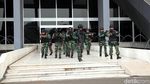 Suasana Geladi Pengamanan Paspampres di DPR