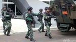 Suasana Geladi Pengamanan Paspampres di DPR