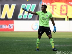 Teja saat membela Semen Padang bertanding melawan Persija Jakarta pada Rabu (16/10/2019) lalu.