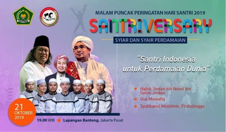 Santriversary, Syiar & Syair untuk Perdamaian Dunia Santriversary, Syiar & Syair untuk Perdamaian Dunia