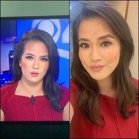 Sebagai seorang yang tampil di depan umum setiap hari tentu Frances khawatir. Ia pun menjadi khawatir dan gugup setiap melihat penampilan wajahnya di layar. Foto: Instagram @franceswangtv