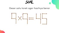 Soal satu ini sedikit mengandalkan kekuatan imajinasi dan logika menghitung. (Foto: detikHealth)th