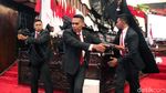 Begini Simulasi Pengamanan Pelantikan Presiden di DPR