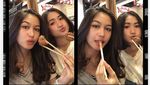 10 Momen Kulineran Eriska, Istri Young Lex yang Tengah Hamil