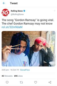 Lihat Gordon Ramsay Joget TikTok dengan Lagu Berjudul Namanya