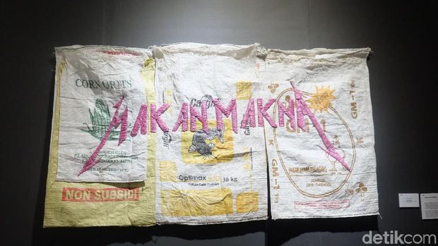 'Eat Pray Love' Karya Seniman Surabaya Sentil Isu Pangan Indonesia