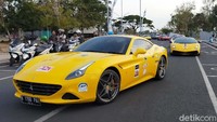 Mobil-mobil mewah bermerk dari Ferrari, Lamborghini, Mclaren, Porsche, Lexus dan Aston Martin itu berasal dari berbagai Kota besar di Indonesia yang tergabung dalam komunitas Brotherhood Club Indonesia (BCI).