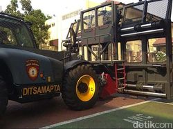 Jelang Pelantikan Presiden, Polrestabes Surabaya Siapkan Kendaraan Ini