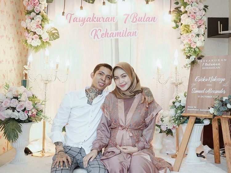 10 Momen Kulineran Eriska, Istri Young Lex yang Tengah Hamil