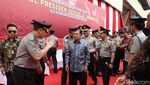Akhiri Masa Tugas, JK Dilepas Keluarga Besar Polri