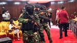 Begini Simulasi Pengamanan Pelantikan Presiden di DPR
