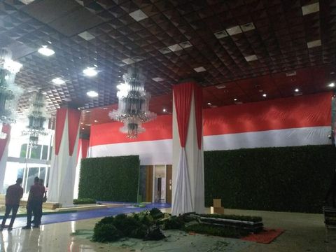 Panser Anoa Mulai Siaga di Kompleks MPR/DPR Jelang Pelantikan Jokowi