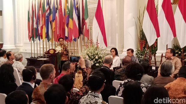 JK Resmikan Lembaga Kerja Sama Pembangunan Internasional Indonesia