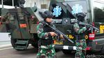 Suasana Geladi Pengamanan Paspampres di DPR