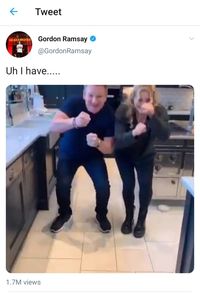 Lihat Gordon Ramsay Joget TikTok dengan Lagu Berjudul Namanya