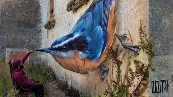 Selama lebih dari 15 tahun, Odeith telah membuat potongan-potongan yang luar biasa dengan permainan perspektif grafitinya. Meski kini sudah banyak software 3D tapi ia memberikan energi yang luar biasa. (Foto: instagram/odeith)