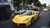 Touring ini diikuti berbagai merek mobil sport seperti Ferrari, Porsche dan Lamborghini.