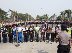 Aparat hingga Pelajar di Bekasi Deklarasi Dukung Pelantikan Presiden