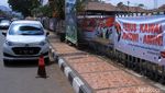 Spanduk Kawal Jokowi-Amin Menjamur di Kabupaten Bandung