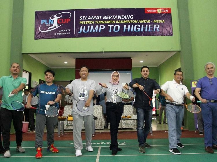 28 Tim Ikuti Turnamen Bulutangkis PLN Cup 2019