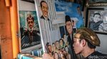 Melihat Lukisan Jokowi-Maruf Jelang Pelantikan Presiden