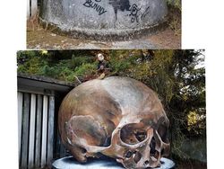 Keren! Seniman Sulap Bangunan Tua dengan Seni Grafiti 3D