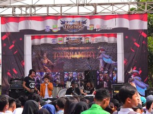 Saat Para Pelajar SMK di Bekasi Tawuran di Turnamen Mobile Legend