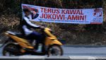 Spanduk Kawal Jokowi-Amin Menjamur di Kabupaten Bandung
