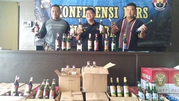 Jaga Kondusifitas Pelantikan Presiden, Polisi Razia Miras