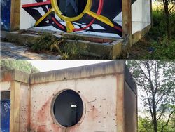 Keren! Seniman Sulap Bangunan Tua dengan Seni Grafiti 3D