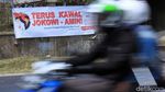 Spanduk Kawal Jokowi-Amin Menjamur di Kabupaten Bandung