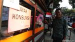 Ini Potret PKL Gratis di Medan Merdeka Barat saat Pelantikan Presiden