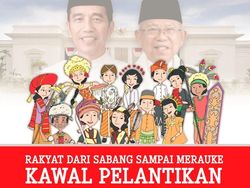 Aneka Meme Pelantikan Jokowi-Maruf Amin, Suka yang Mana?