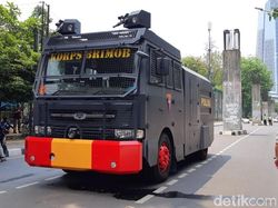 Potret Kendaraan yang Ikut Amankan Pelantikan Presiden