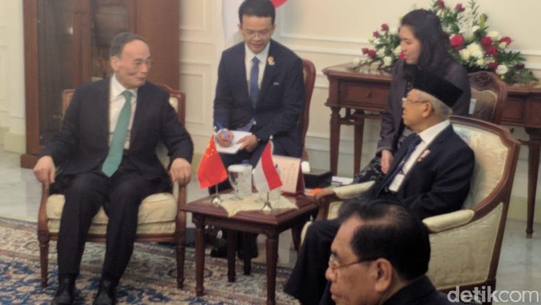 Usai Dilantik, Maruf Amin Terima Wapres China dan Wapres Vietnam Usai Dilantik, Maruf Amin Terima Wapres China dan Wapres Vietnam