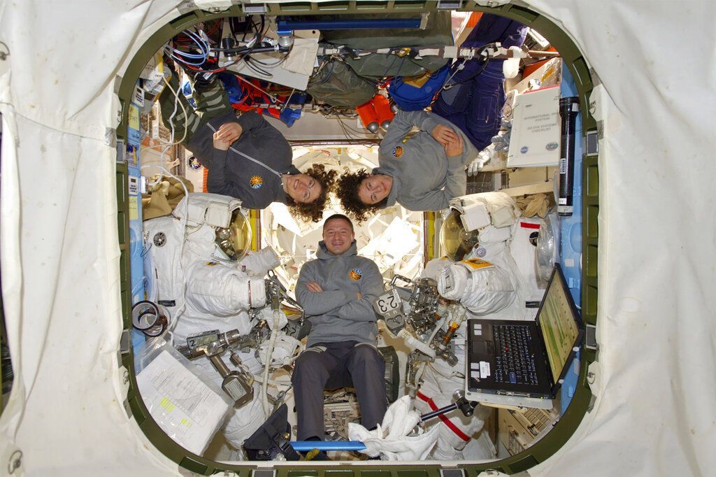 Astronaut Wanita Spacewalk